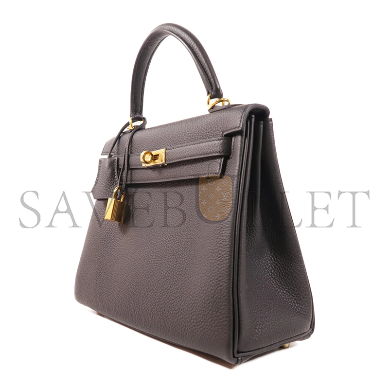 H**me5 master kelly 25 togo gold hardware (25*17*7cm)